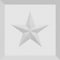 Ekena Millwork Standard Sedgwick Star Rosette With Beveled Edge, 3"W x 3"H x 3/4"P ROSP030X030X075SDG07 - alternate 3